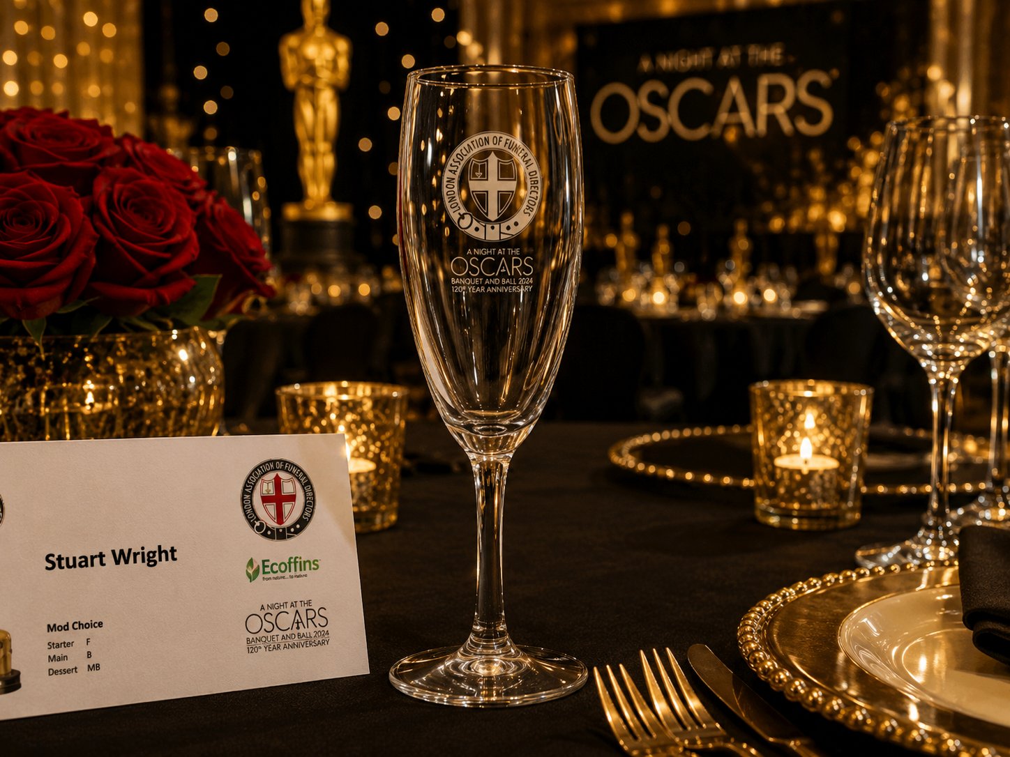 Engrave Champagne Glass