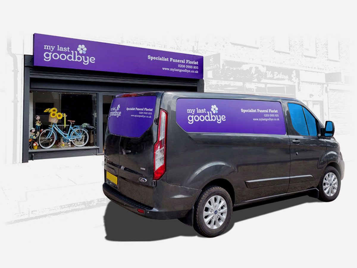 Shop Sign and Van Livery