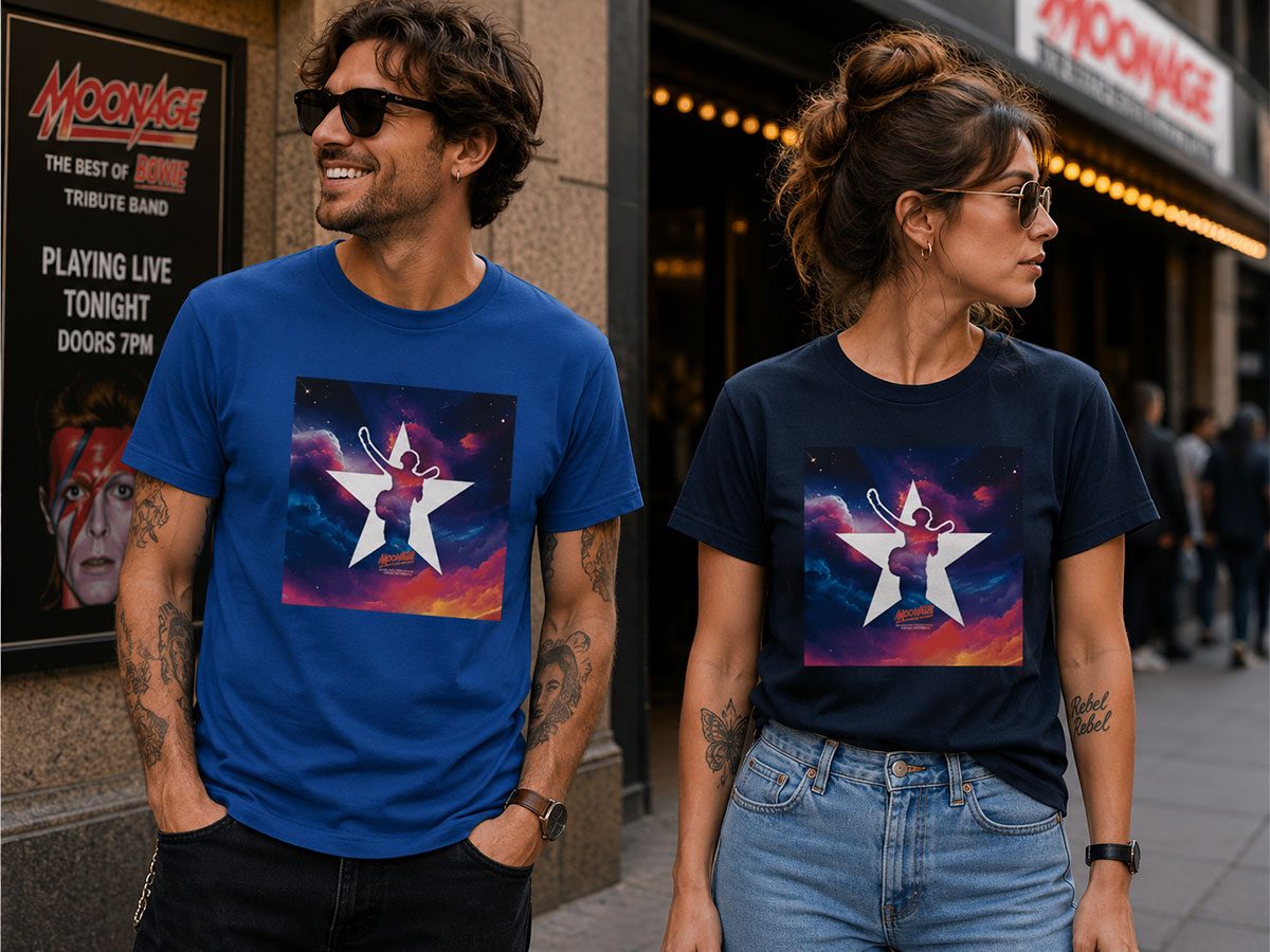 Starman - Colourful Cosmos T-Shirts